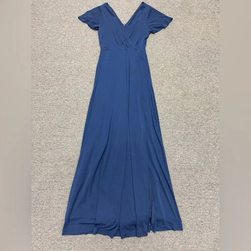 Dove & Dahlia Formal Navy Blue Maxi Dress Size XS